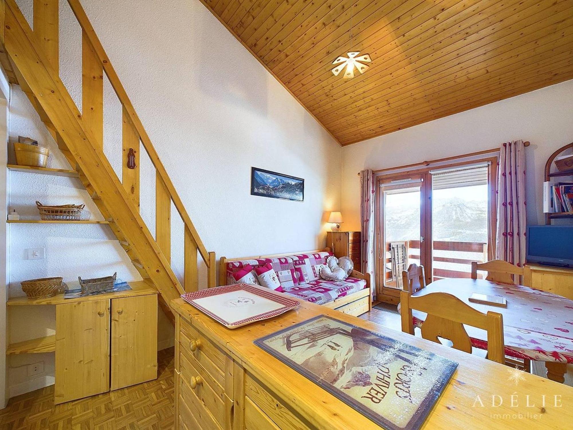 Studio Cabine Et Mezzanine Pour 4 Pers A Montvalezan-La Rosiere - Fr-1-398-550 Εξωτερικό φωτογραφία